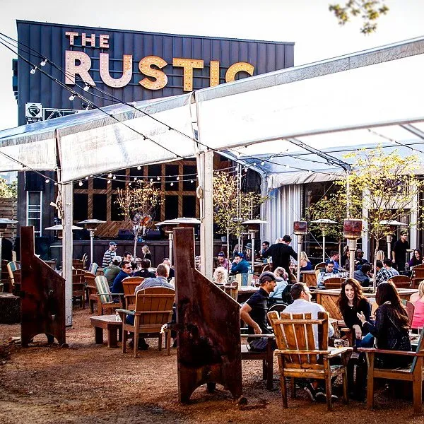 outdoor dining The Rustic