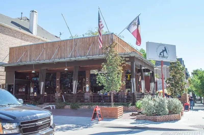 outdoor dining The Nodding Donkey