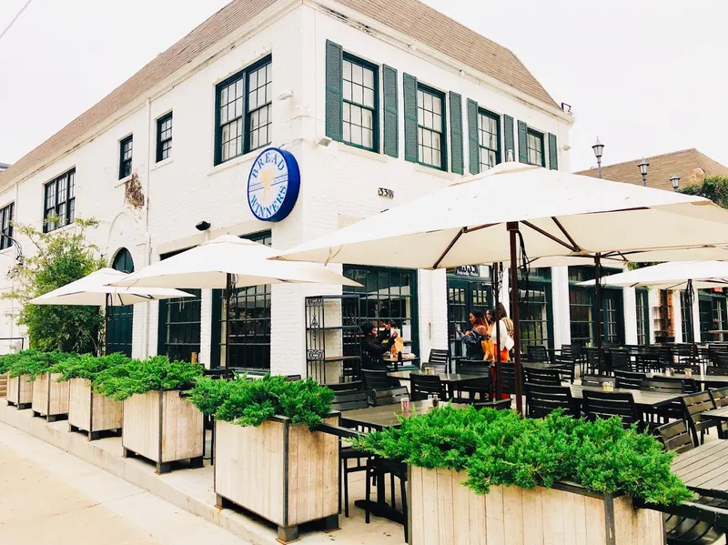 outdoor dining Bread Winners Cafe & Bakery