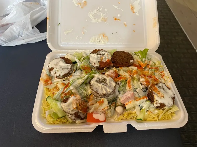 chicken wraps Halal Cart