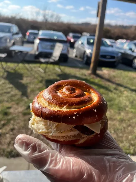 egg sandwich Vinnie's Food Truck