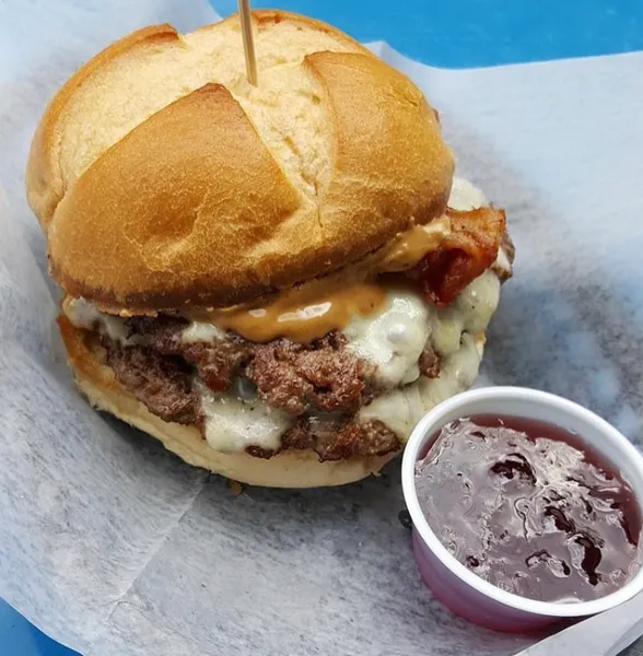 french dip Lucky's Roadside Stand