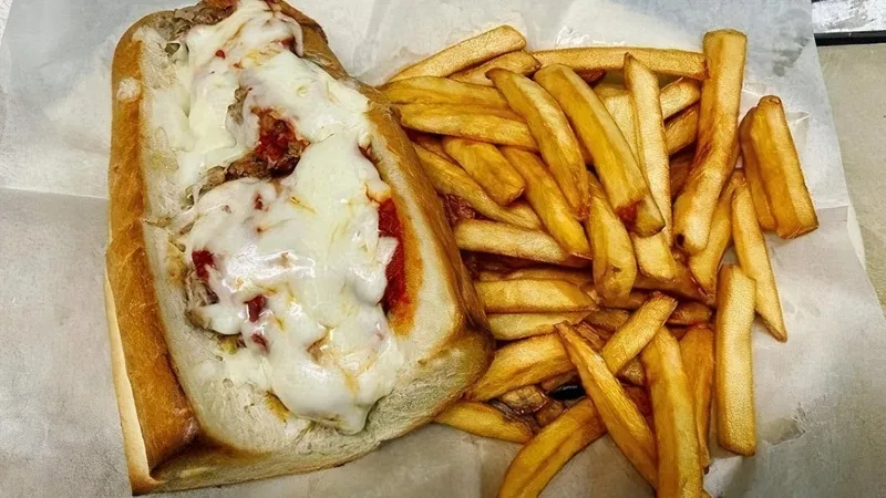 caprese sandwich Mister P Pizza & pasta Italian restaurant in Roxborough