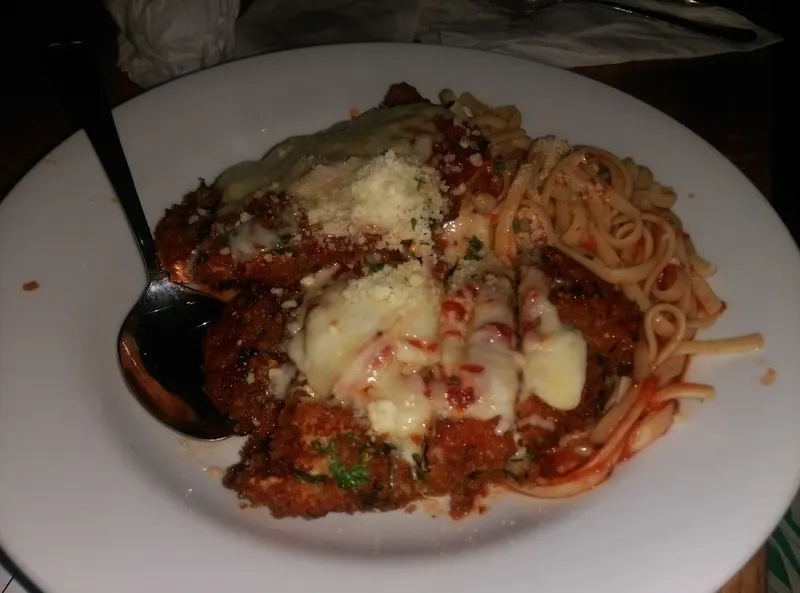 chicken parmesan Chestnut Grill and Sidewalk Cafe