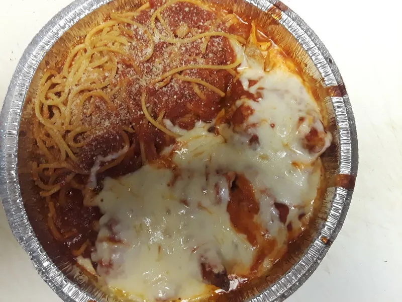 chicken parmesan Baby Boss Pizza & Grill