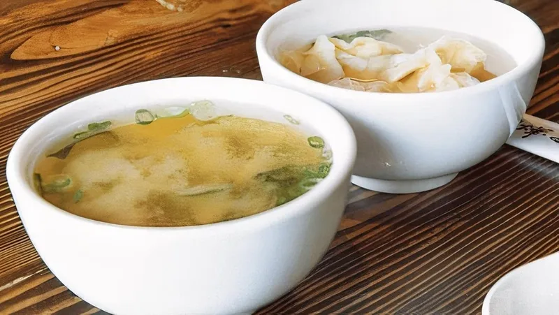 chicken rice soup New Leaf 2 Chinese & Japanese Cuisine in Roxborough