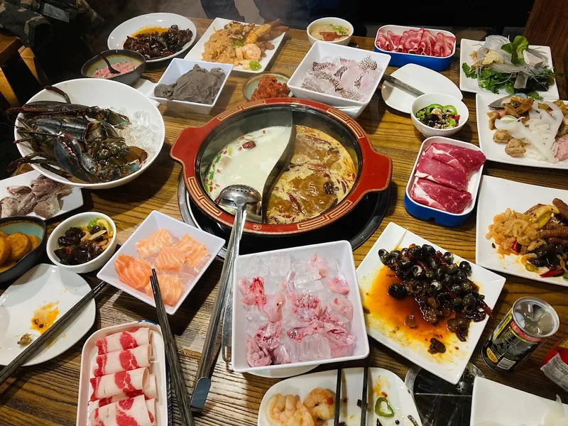 Salmon restaurants Kungfu Hotpot