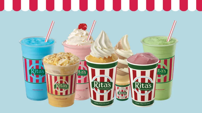 milkshakes Rita's Italian Ice & Frozen Custard