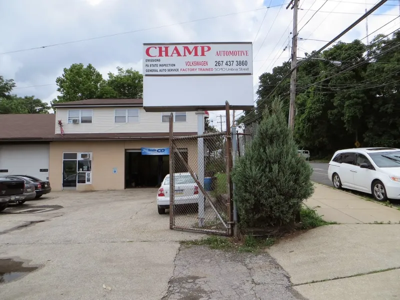 auto repair Champ Automotive Services in Roxborough