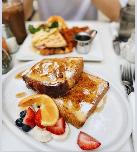 Bread Pudding Cafe La Maude