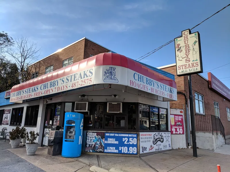 late night restaurants Chubby's Steaks in Roxborough