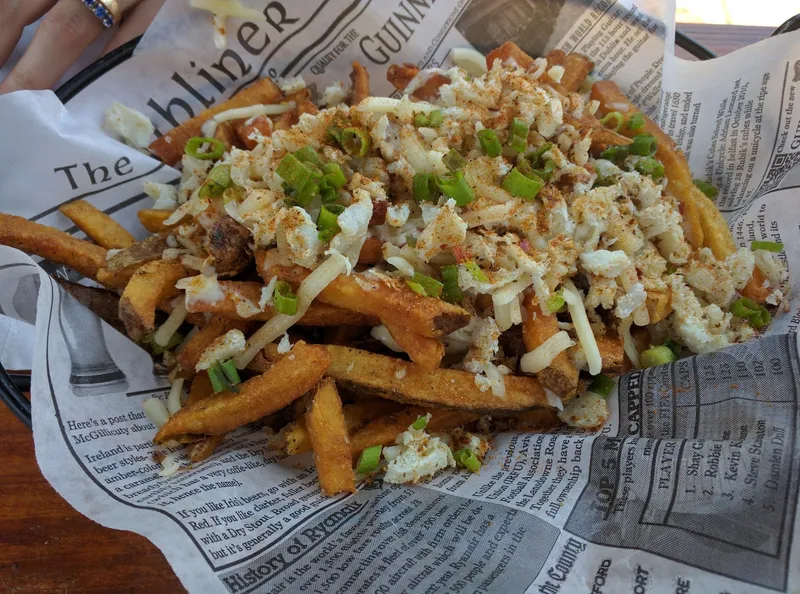 French Fries Hilltown Tavern in Manayunk