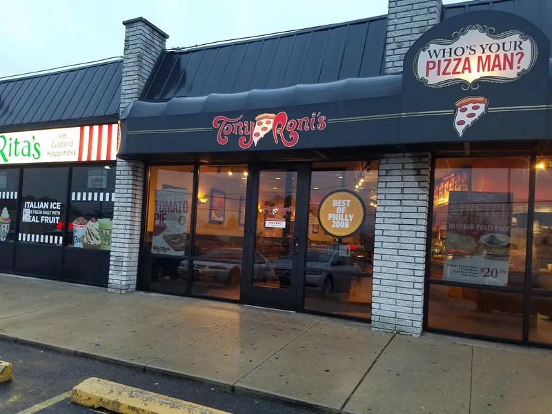 gluten eree restaurants Tony Roni's Pizza Roxborough in Roxborough