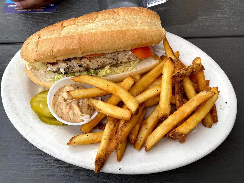 chicken sandwiches C J & Eck's