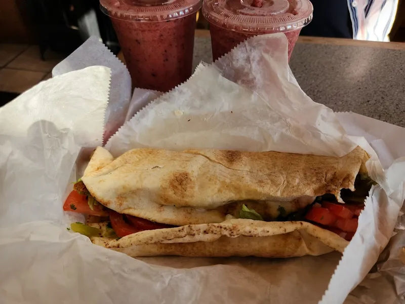 chicken sandwiches Smiley's Café in Manayunk