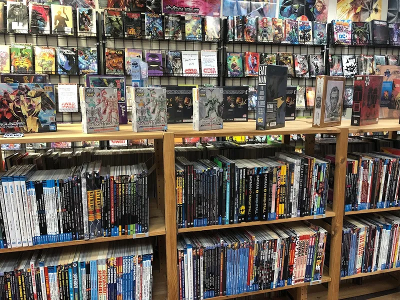 kid bookstores Wild West Comics and Games