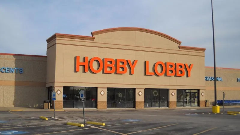 arts and craft stores Hobby Lobby