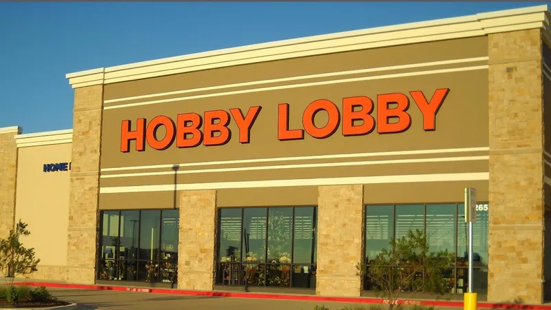 arts and craft stores Hobby Lobby