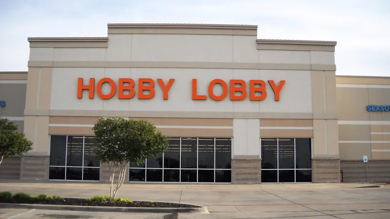 arts and craft stores Hobby Lobby