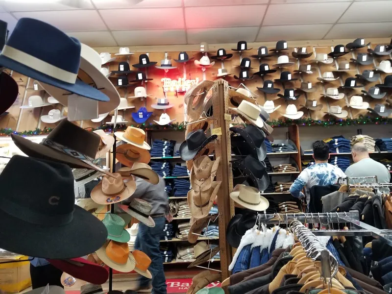 hat stores Fincher's White Front