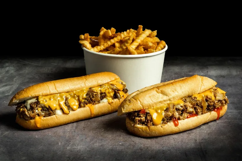 philly cheesesteaks Pardon My Cheesesteak