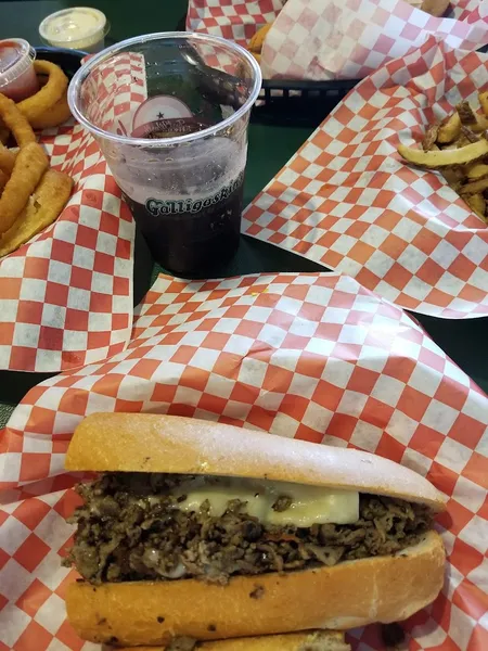 philly cheesesteaks Galligaskin's Submarines Restaurant & Catering