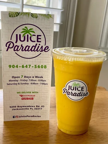 juice bar Juice Paradise & Açaí Bowls