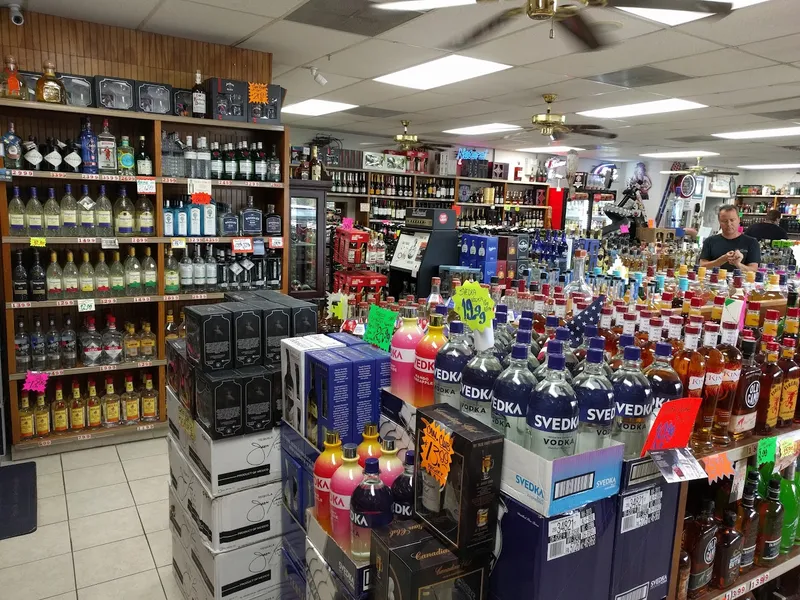 liquor stores A & B Liquors Inc