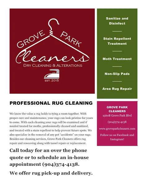 dry cleaning Grove Park Cleaners