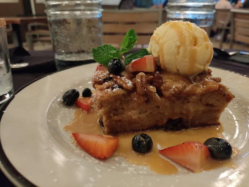 Bread Pudding Moonshine Grill