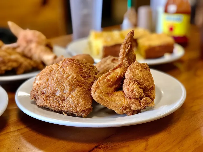 roasted chicken Shut Em Down Authentic Southern Restaurant