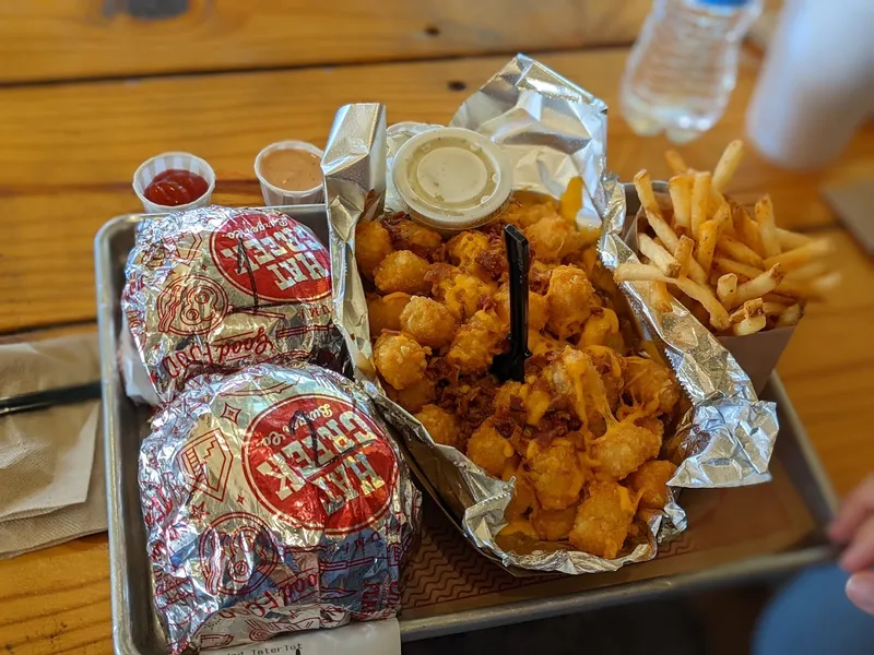 tater tot Hat Creek Burger Company