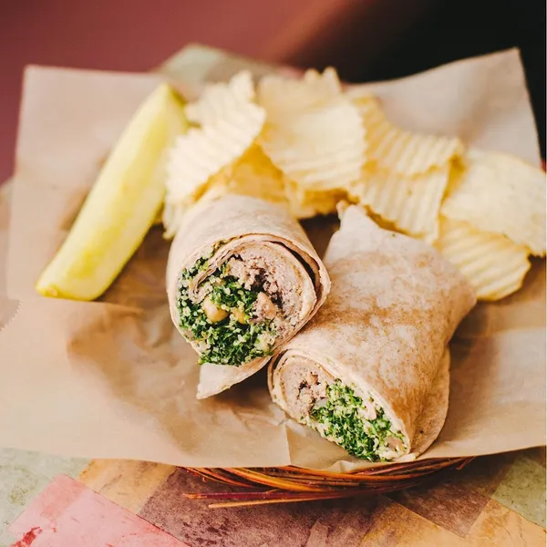 chicken wraps European Street Cafe