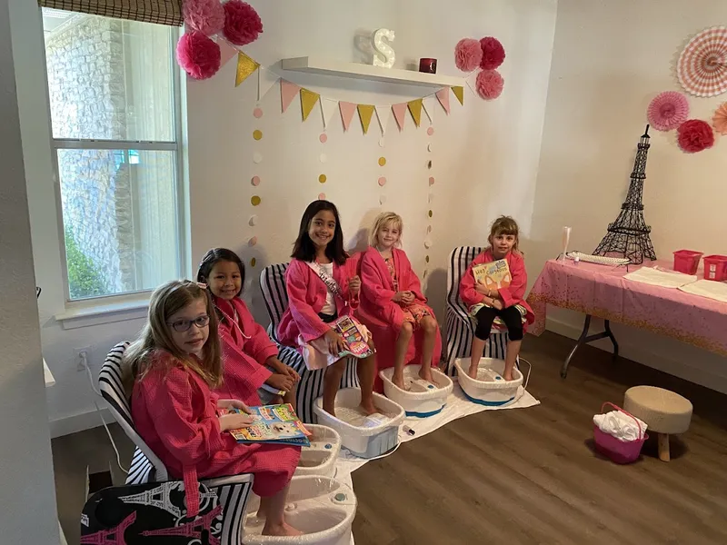 kids birthday parties Simply Fab Spa Parties