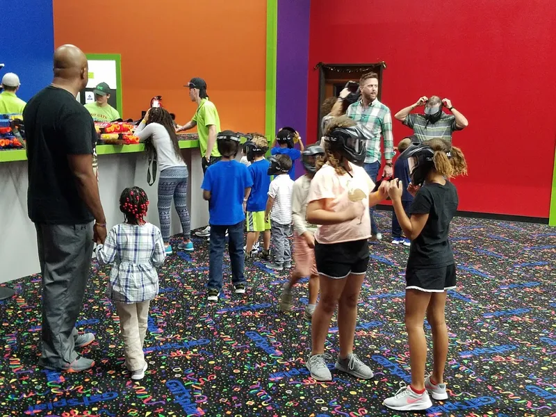 kids birthday parties GatSplat Indoor Paintball, Axe Throwing and Birthday Parties, Fort Worth