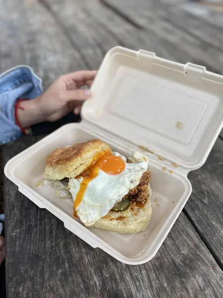 egg sandwich Brooklyn Breakfast Shop