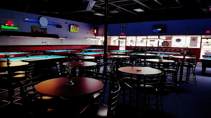 sports bars 9 Ball Heaven Sports Grill & Billiards