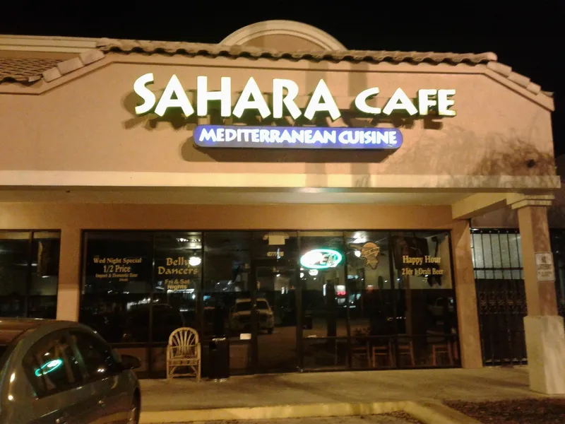 late night restaurants Sahara Cafe & Bar in Southside Estates