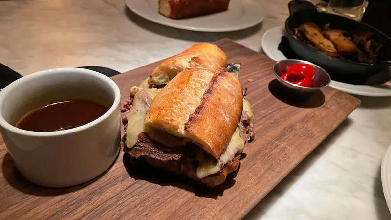 french dip RH Rooftop Restaurant Jacksonville