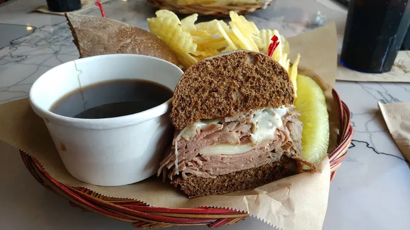 french dip European Street Cafe