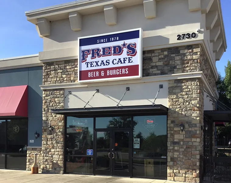 french dip Fred's Texas Cafe - Western Center