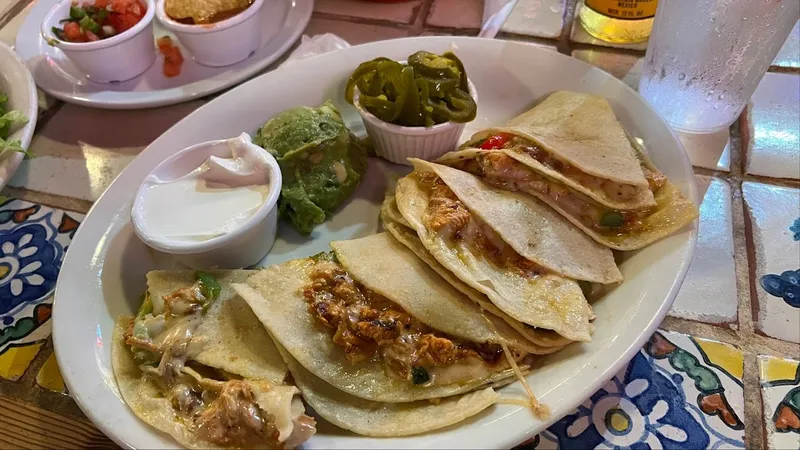 chicken quesadilla Güero's Taco Bar