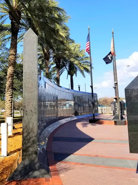 Historical sites Jacksonville Veterans Memorial Wall