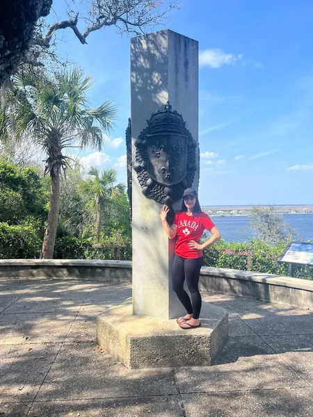 Historical sites Ribault Column Monument