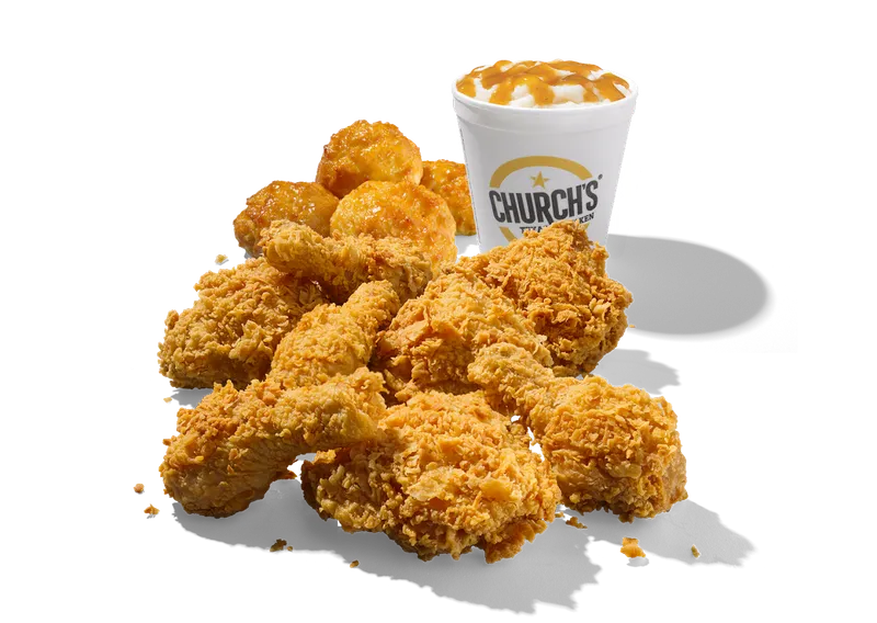 chicken nuggets Church's Texas Chicken