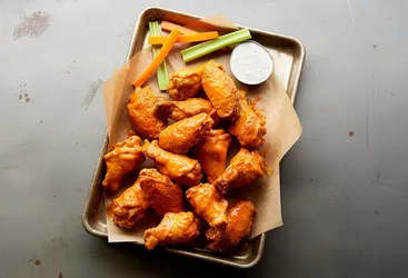 Best of 9 buffalo wings in Brigadoon Lexington