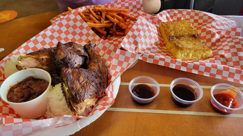 buffalo wings Chicken In A Barrel BBQ Wahiawa