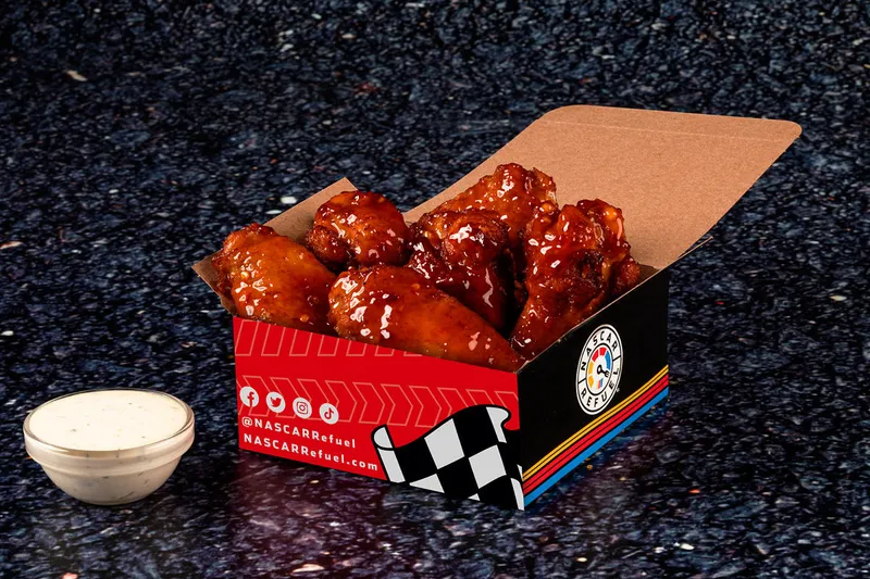 buffalo wings NASCAR Refuel Wings