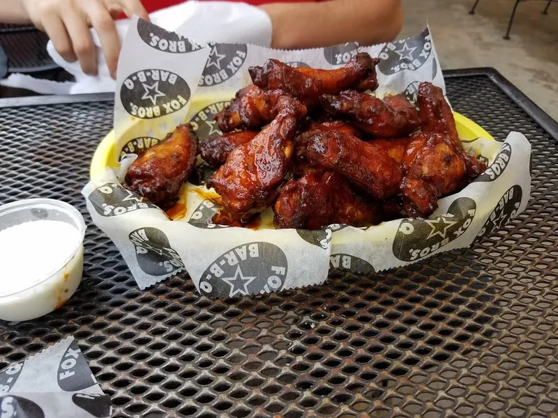 buffalo wings Fox Bros Bar-B-Q