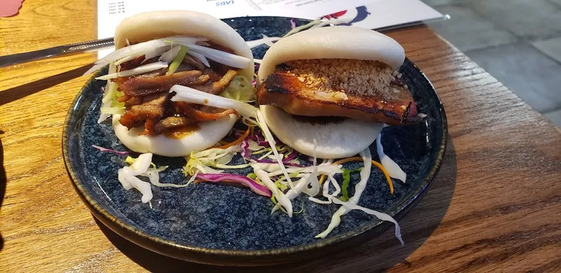 pork buns Hokkaido ramen & sushi